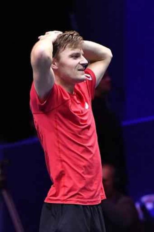 Davis Cup - Triomferende Goffin: "Ik ben heel fier op mijn overwinning"