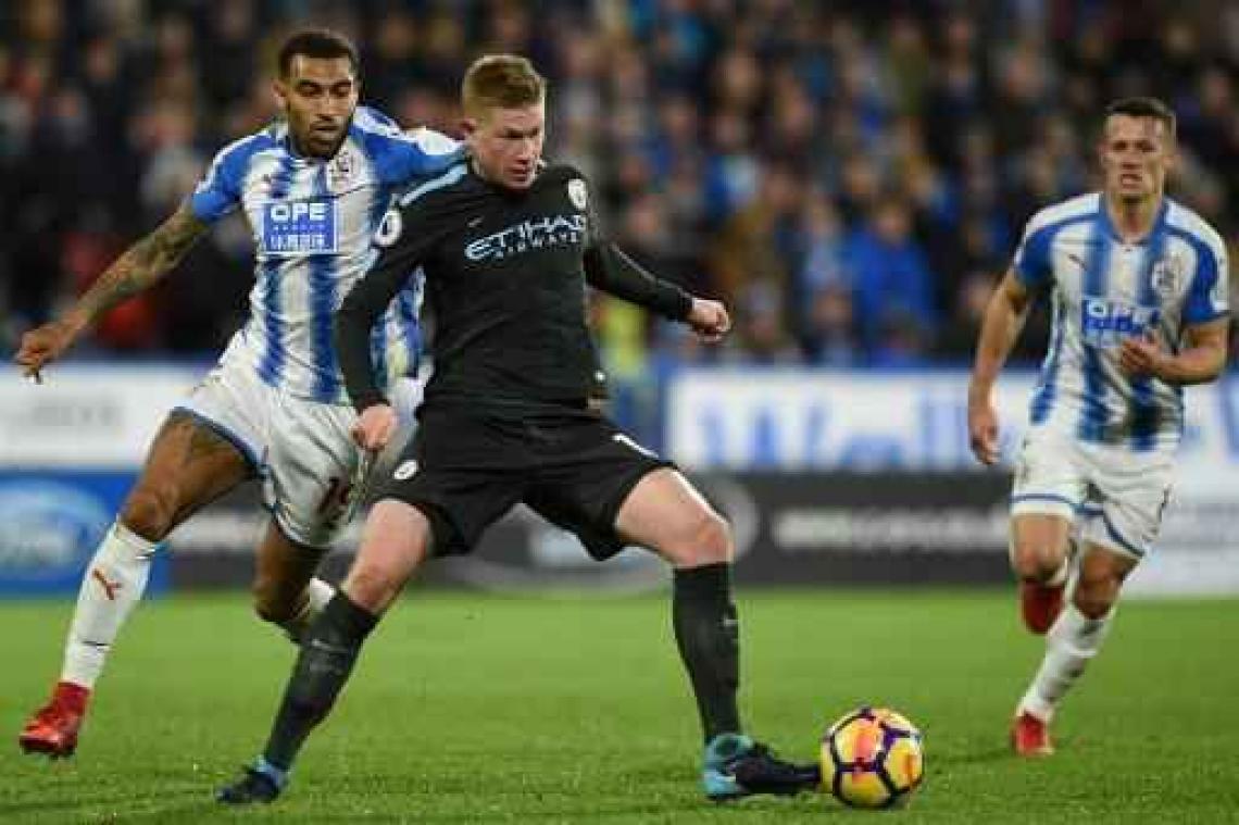 Belgen in het buitenland - Manchester City moet zwoegen voor drie punten tegen Huddersfield