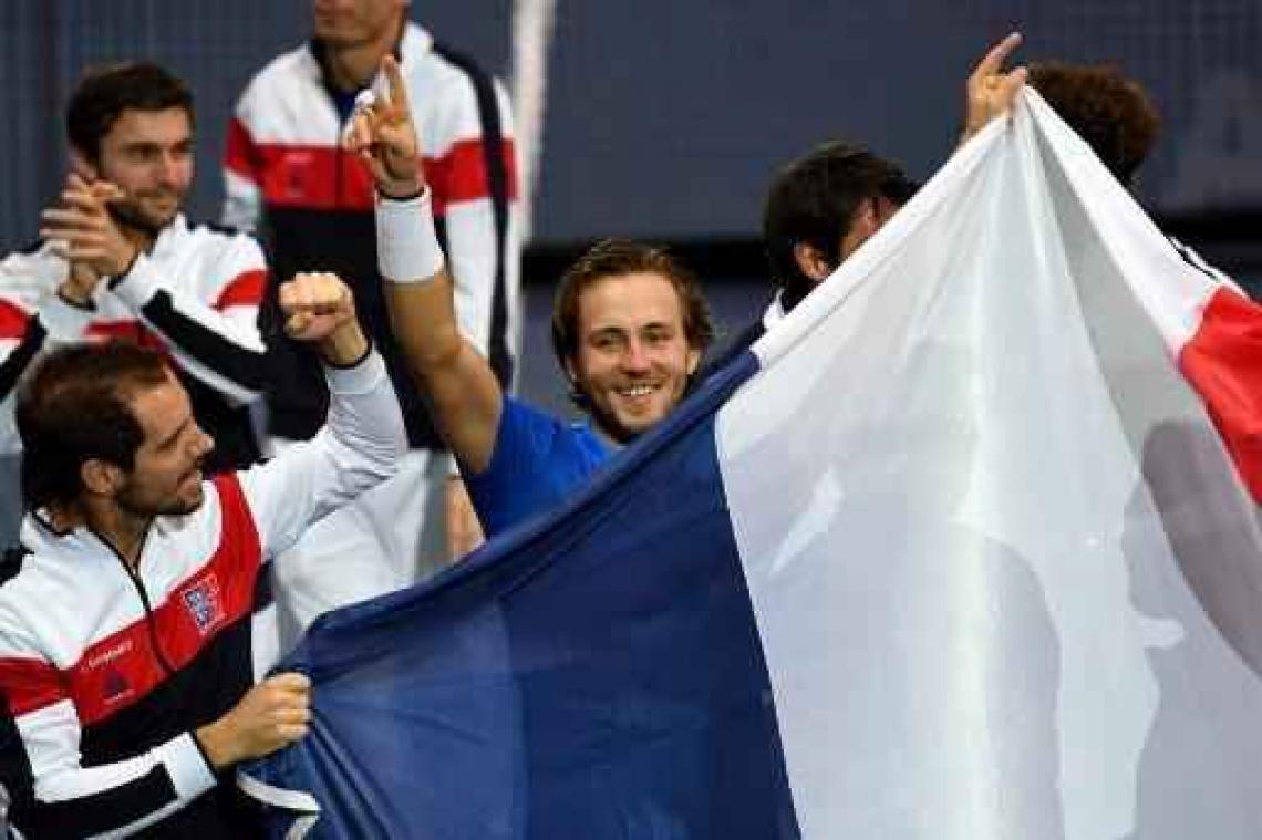 Davis Cup - Lucas Pouille: "Hopelijk annuleert David onze vakantie niet"