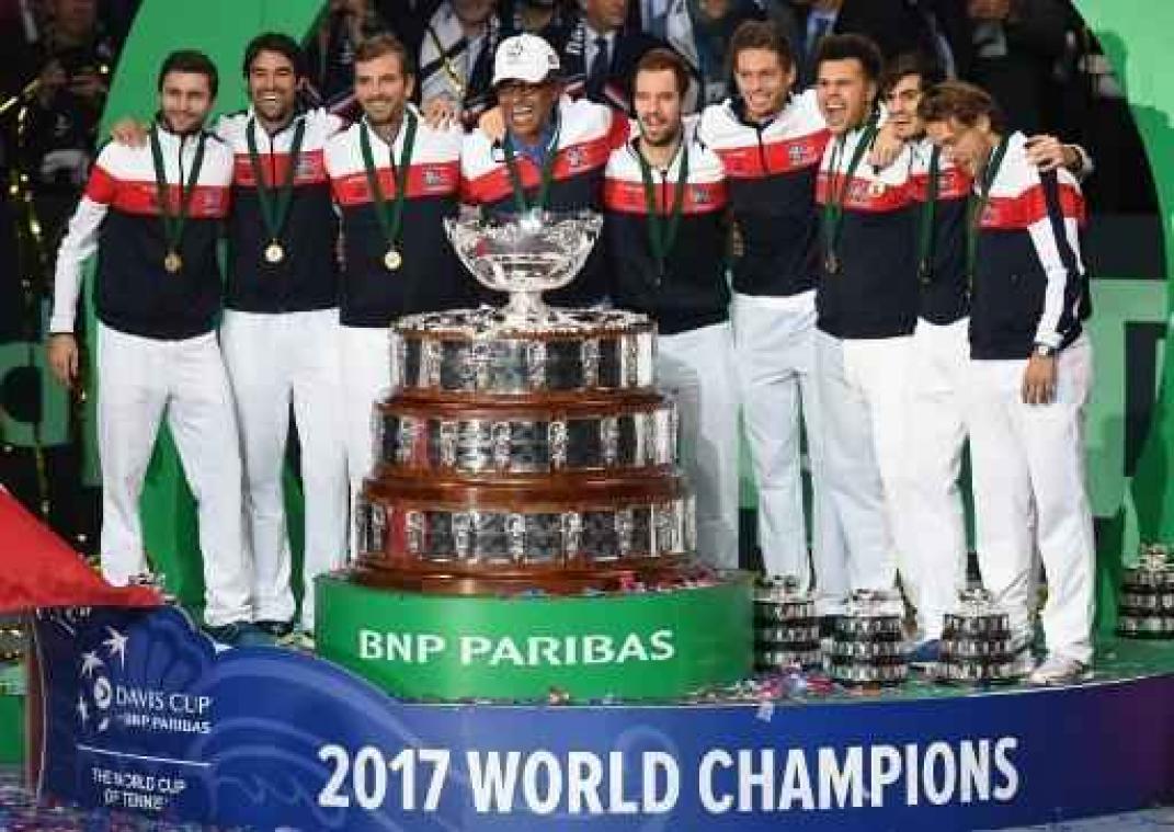 Davis Cup - Fransen in de wolken na zege tegen België