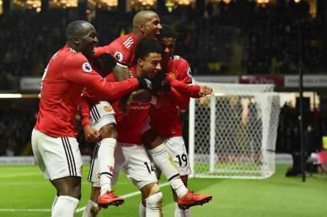 Belgen in het buitenland - Manchester United is te sterk voor Watford, Tottenham verliest in Leicester