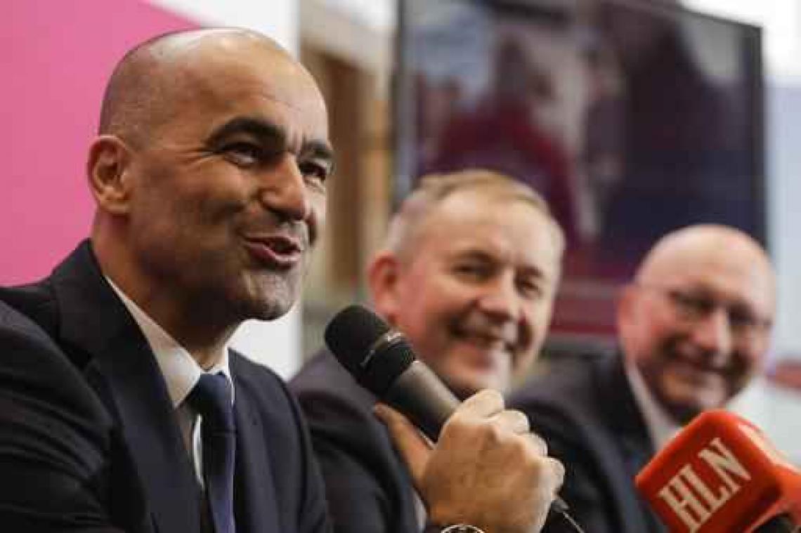Roberto Martinez zet loting volledig in teken van WK-voorbereiding