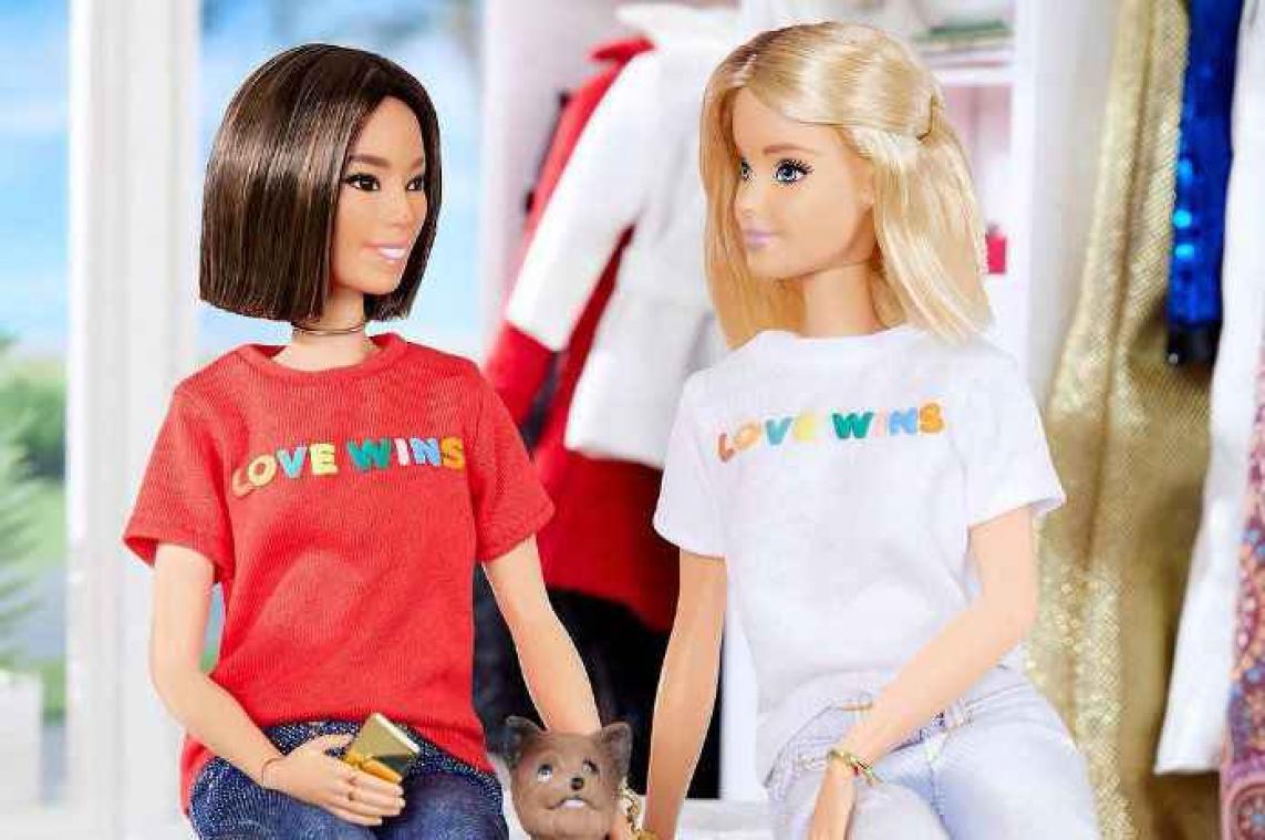 Barbie steunt de LGBTQ-gemeenschap