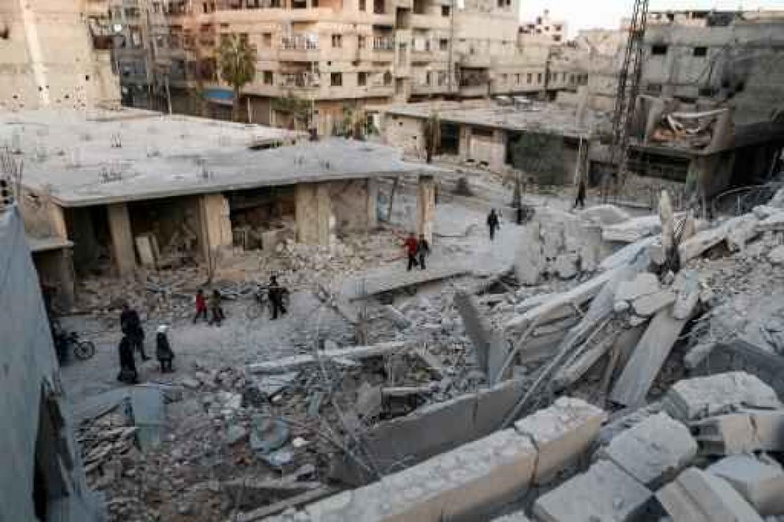 Geweld Syrië: VN-gezant gewaagt van humanitaire noodtoestand in Ghouta