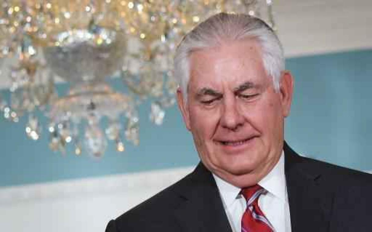 Witte Huis wil minister van Buitenlandse Zaken Tillerson dumpen