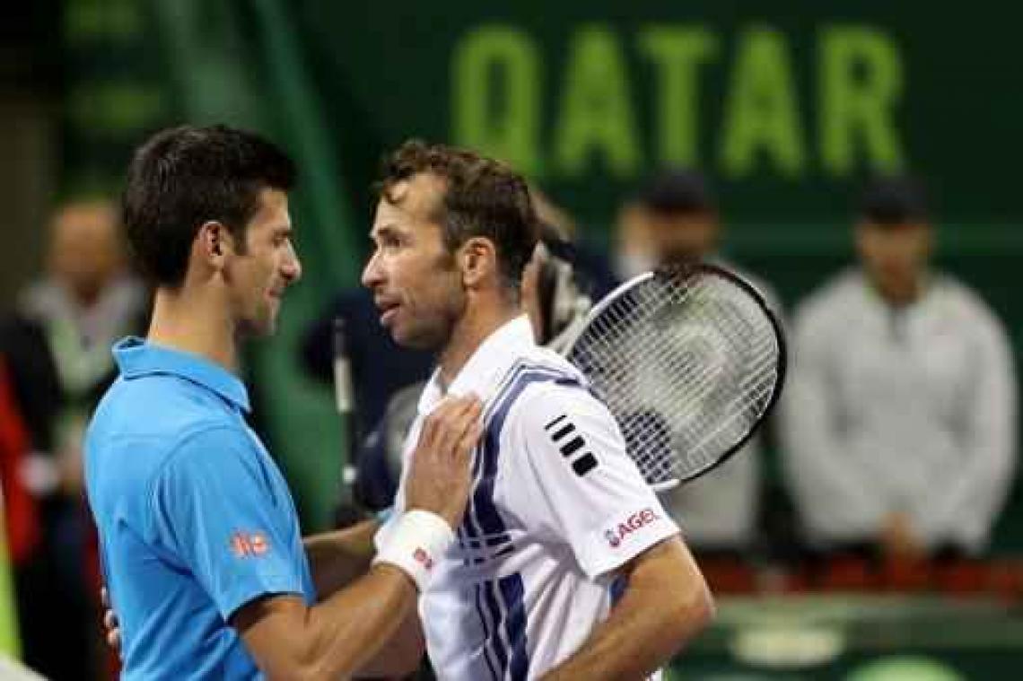 Radek Stepanek is de nieuwe trainer van Novak Djokovic
