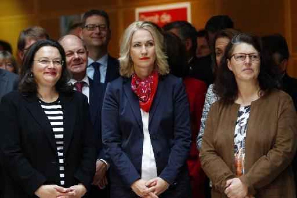 Top van Duitse socialisten zit samen over regeringsdeelname