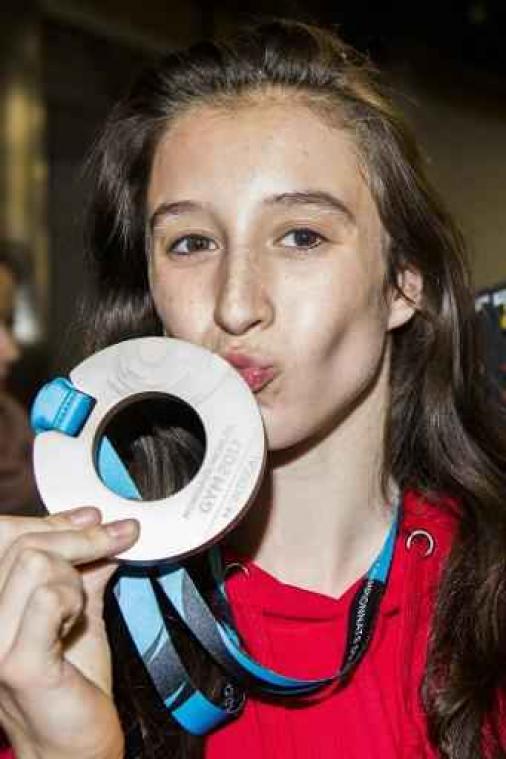 Gymnaste Nina Derwael uitgeroepen tot Vlaamse Reus
