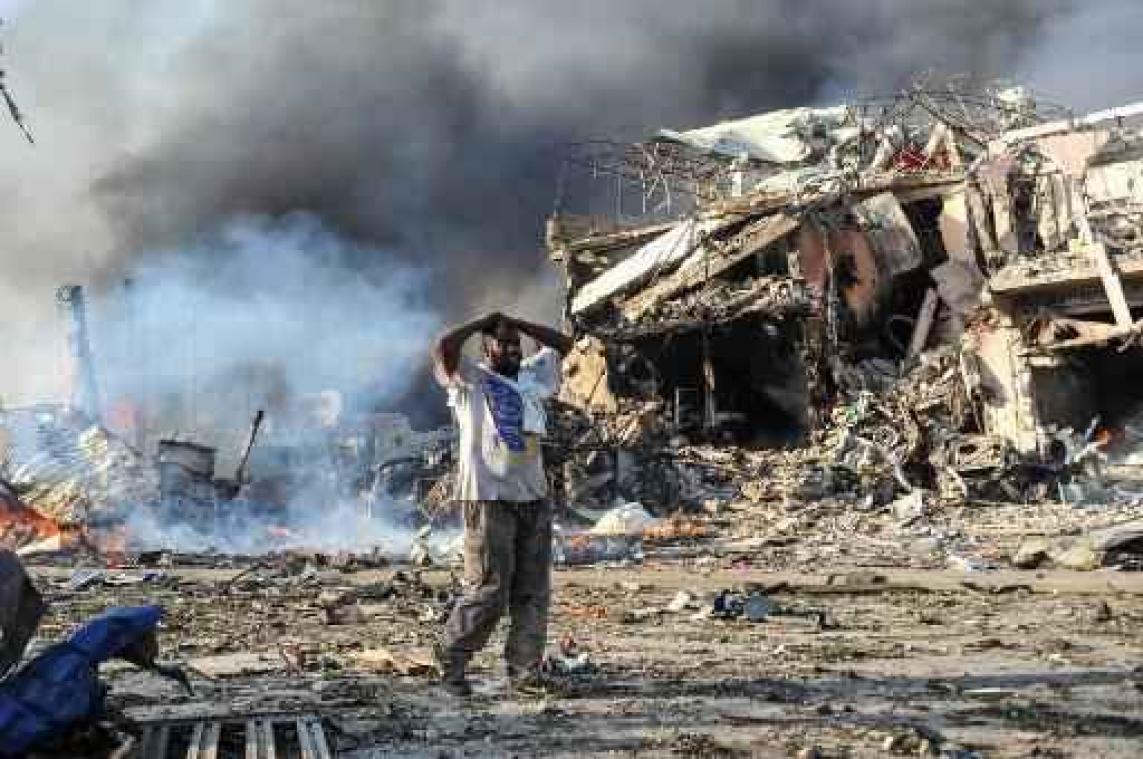 Aanslag van 14 oktober in Somalië eiste al meer dan 500 doden