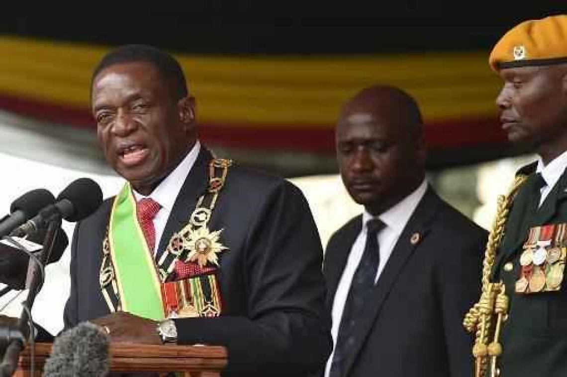 Onrust Zimbabwe - President Mnangagwa vervangt twee ministers uit zijn nieuwe regering