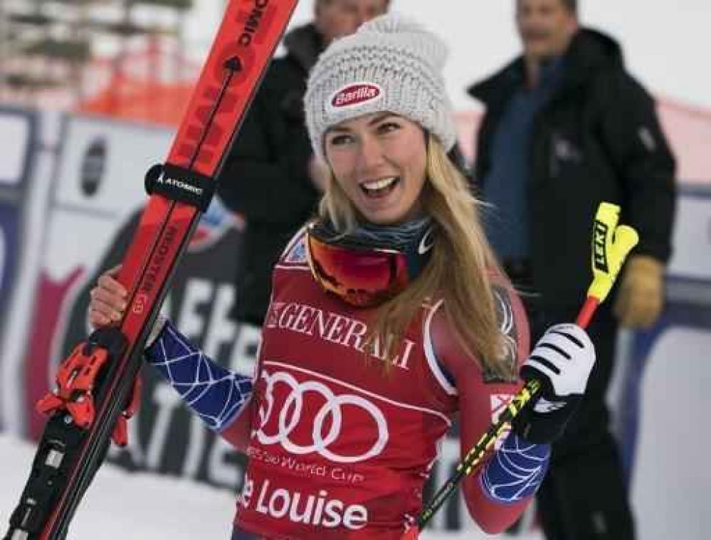WB alpijnse ski - Mikaela Shiffrin wint nu ook afdalingen