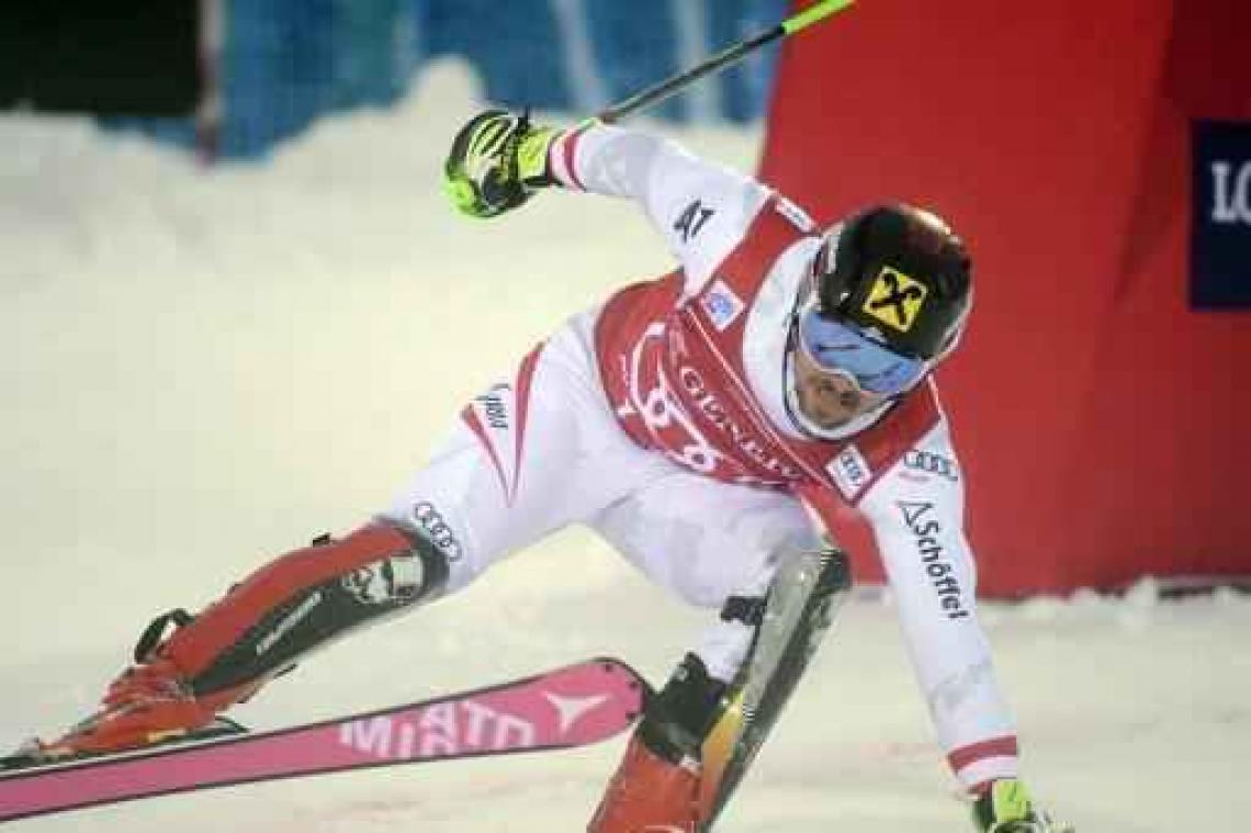 WB alpijnse ski - Marcel Hirscher heeft eerste seizoenszege beet