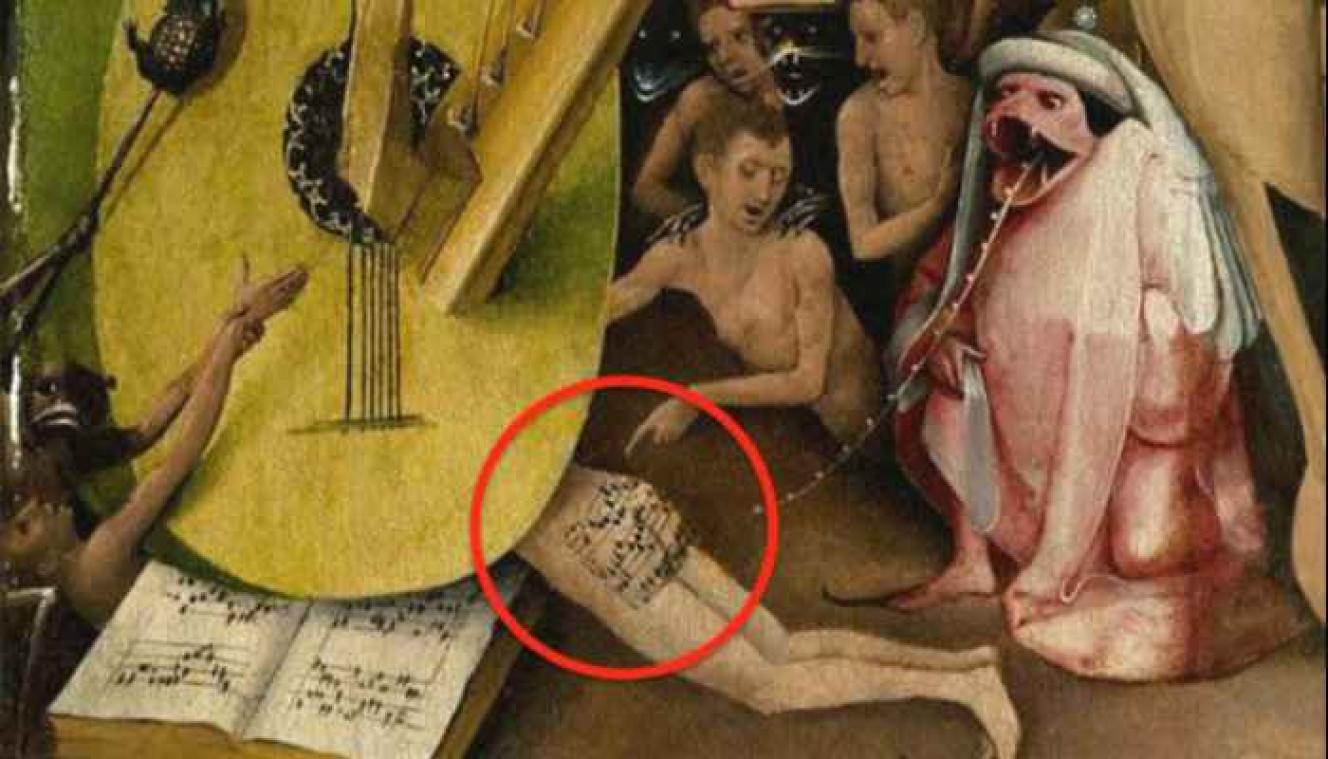 Het lied van een zitvlak uit de hel van Hieronymus Bosch 
