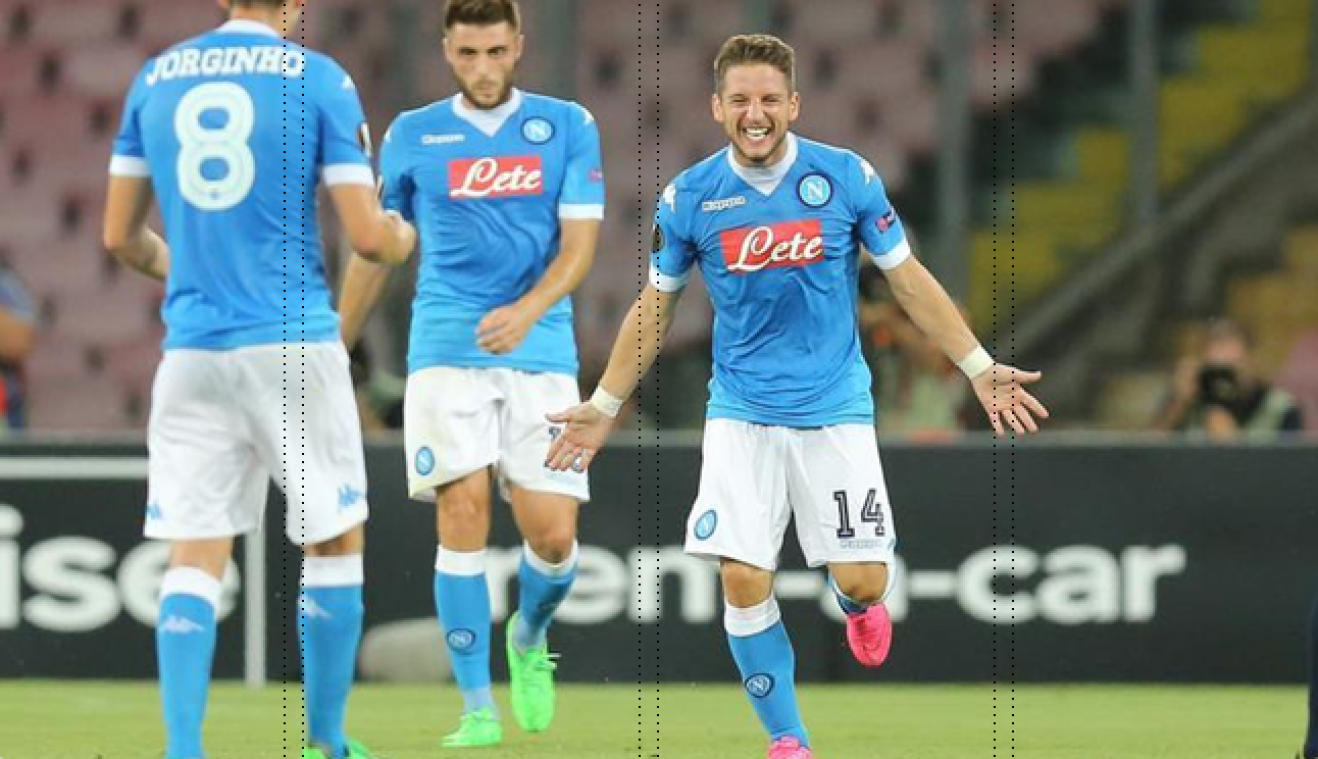 Complete afgang voor Club: met 5-0 de boot in tegen Napoli