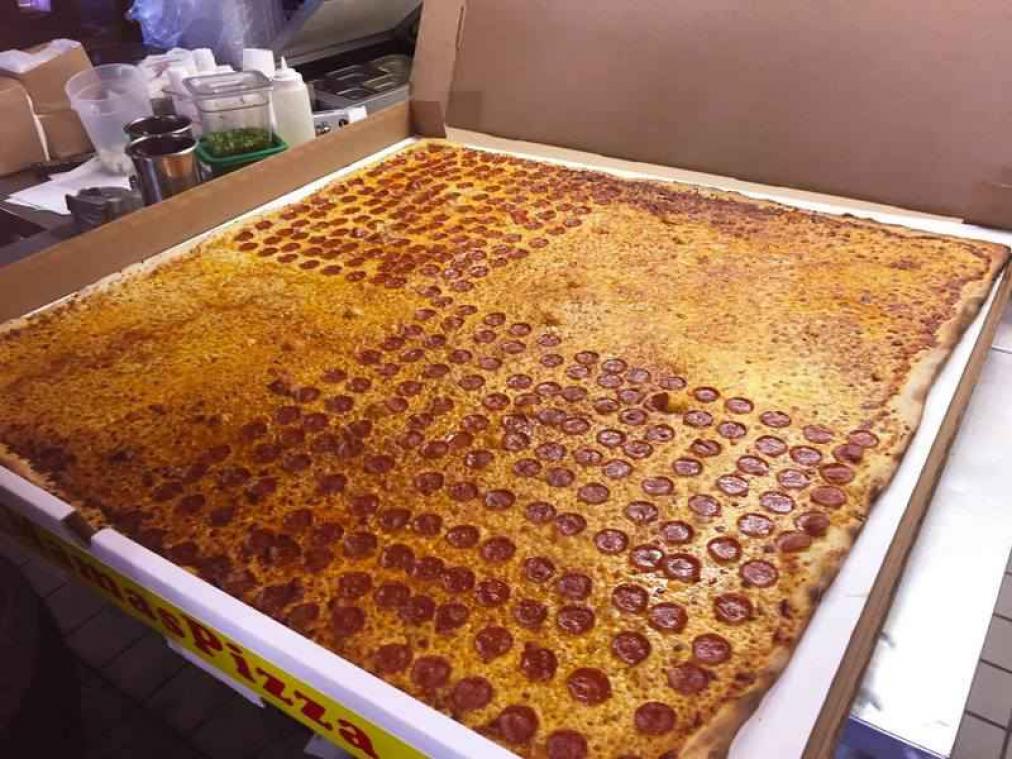 Dit is de grootste pizza ter wereld