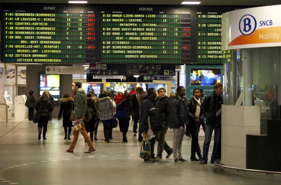 App toont trein met minste vertraging