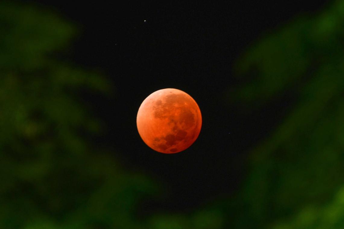 Eind september kunnen we zeldzame 'superbloedmaan' bewonderen