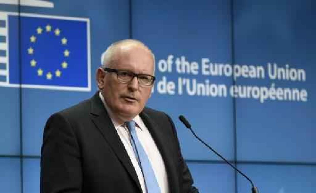 Europese Commissie begroet "positieve sfeer" van Catalaanse betoging