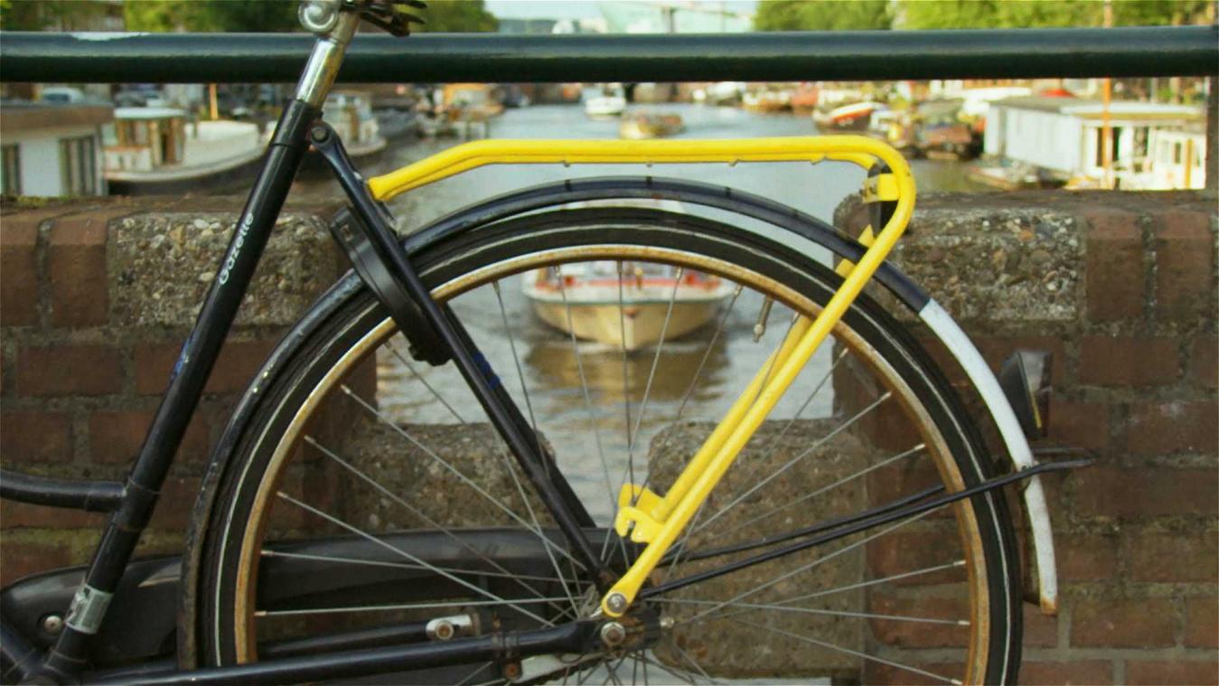 Verken Amsterdam vanop het bagagerek