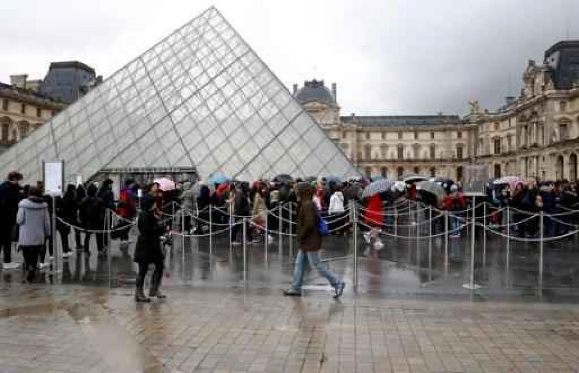 Deel van het Louvre ontruimd wegens brand