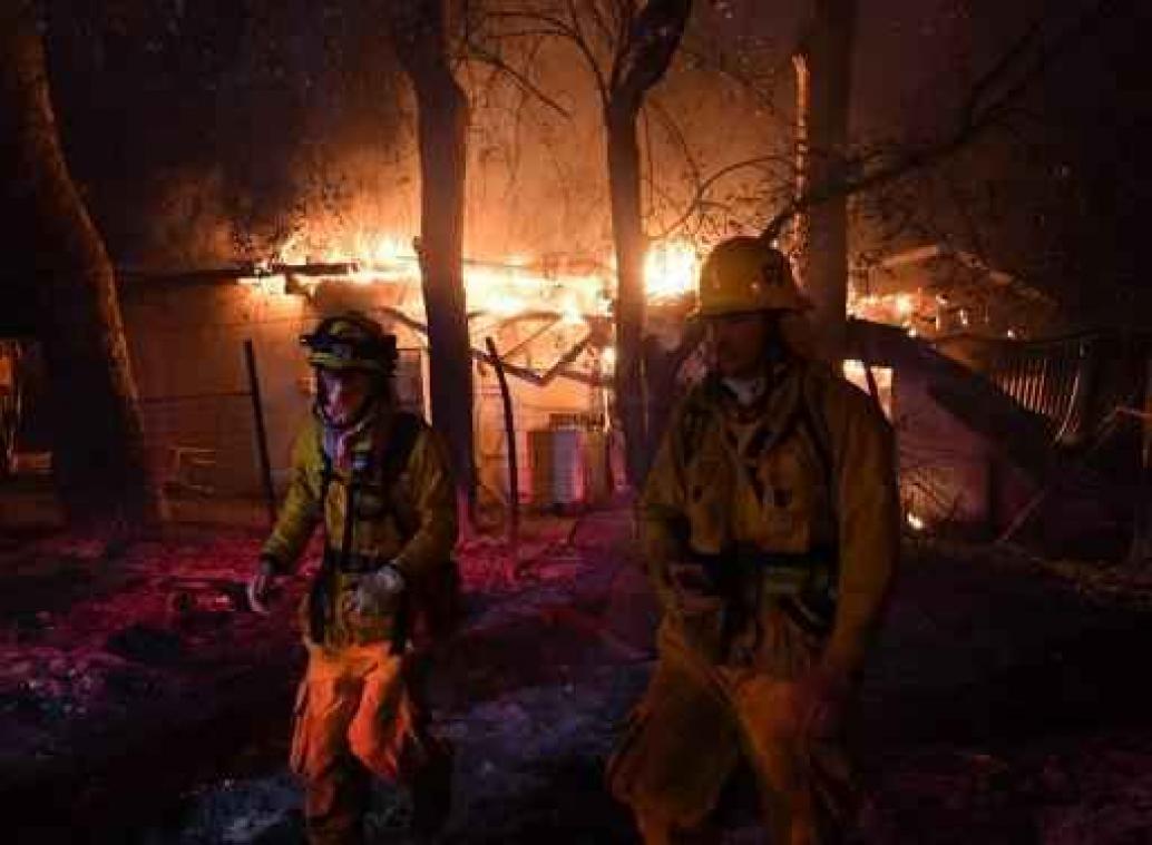 Grote bosbrand in Californië breidt verder uit