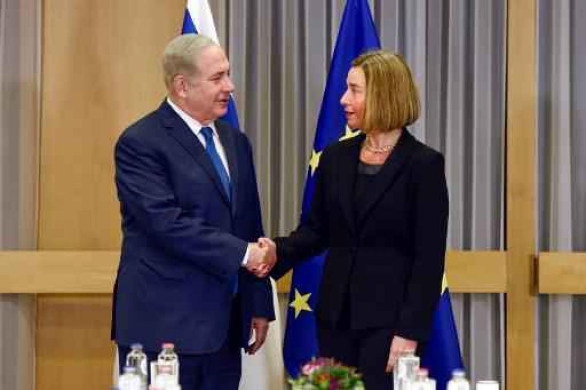 Netanyahu vraagt in Brussel om Europese steun voor erkenning Jeruzalem