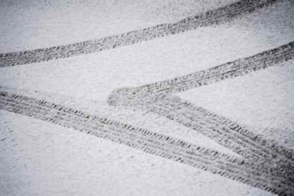 Zeer moeilijke rijomstandigheden in gans Vlaanderen door sneeuw