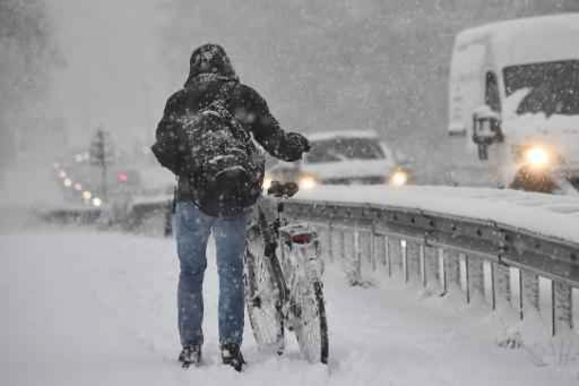 Weerbericht: sneeuw, smeltende sneeuw en regen