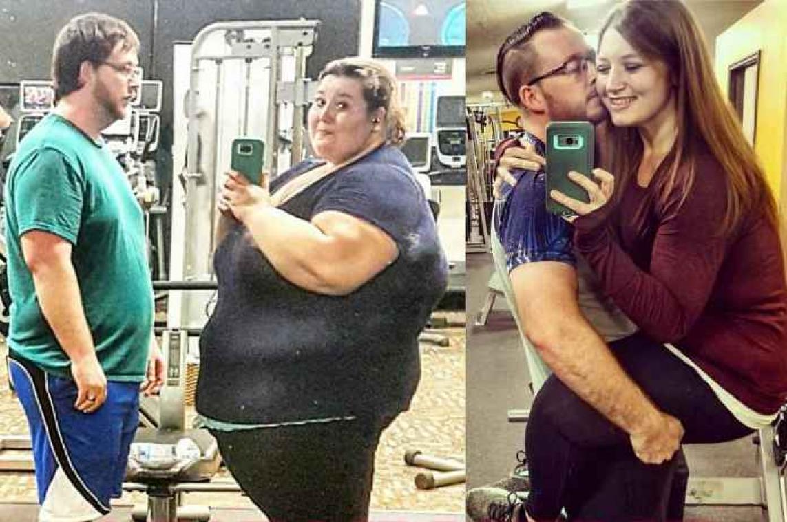 Koppel valt samen meer dan 170 kilo af