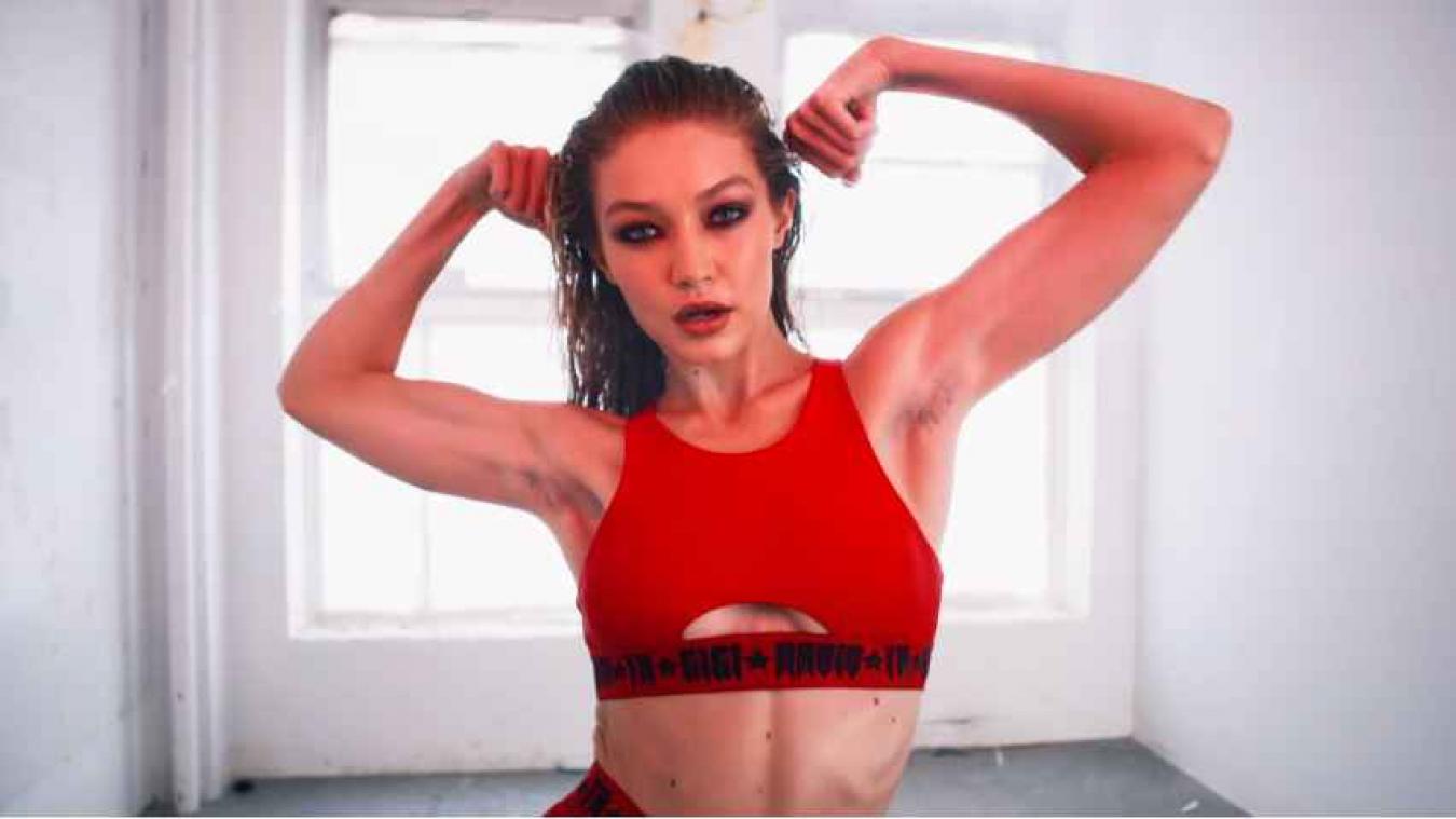 Gigi Hadid krijgt kritiek op okselhaar