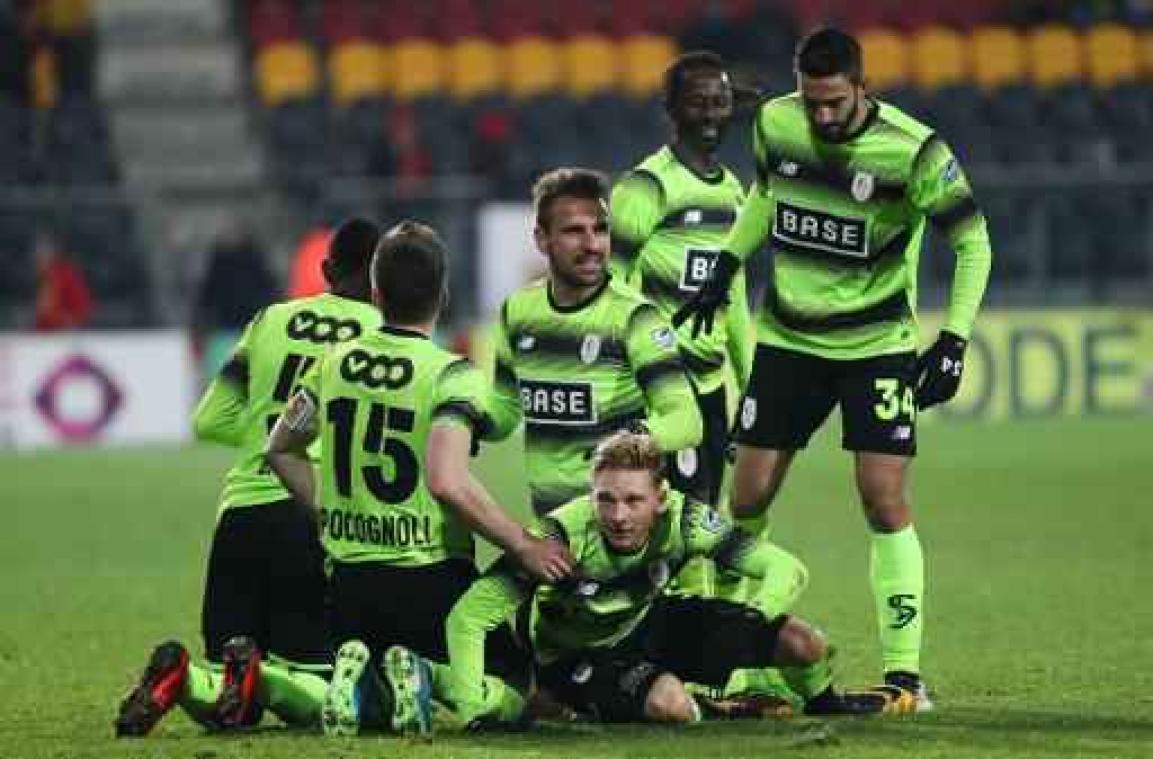 Croky Cup - Standard schakelt Oostende uit