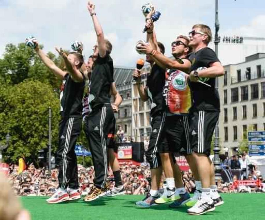 Wereldtitel levert Duitsers 350.000 euro per speler op