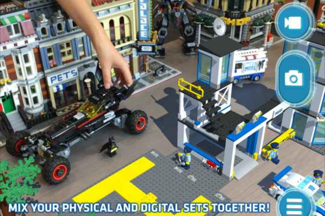 Nieuwe app van Lego brengt je creaties tot leven