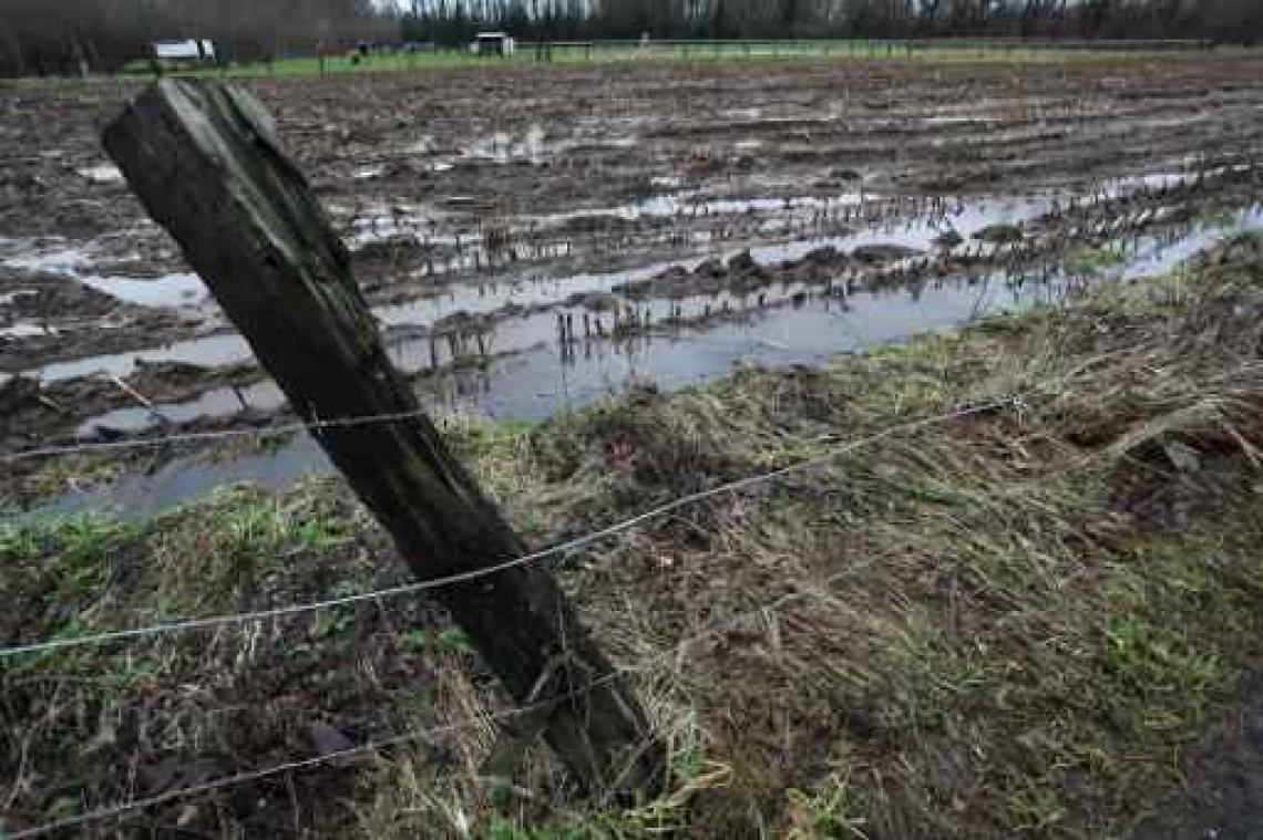 Grootste gevaar op wateroverlast geweken in West-Vlaanderen