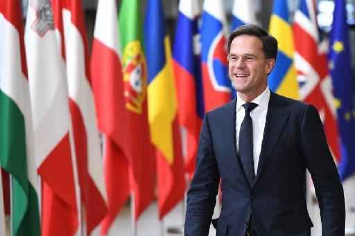 Rutte vindt "Belgisch-Nederlands recept" het juiste voor de eurozone