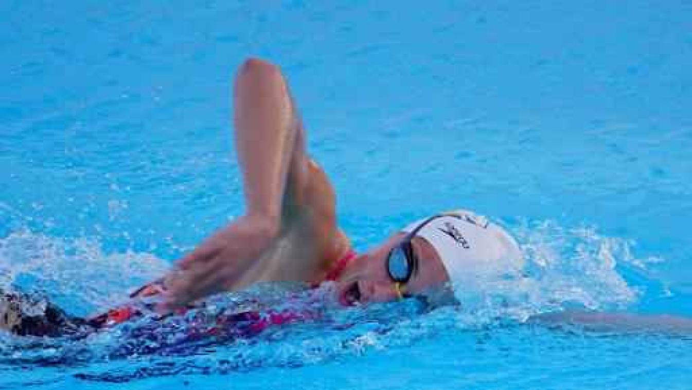 EK zwemmen kortebaan - Valentine Dumont vindt Belgisch record "niet meer dan normaal"