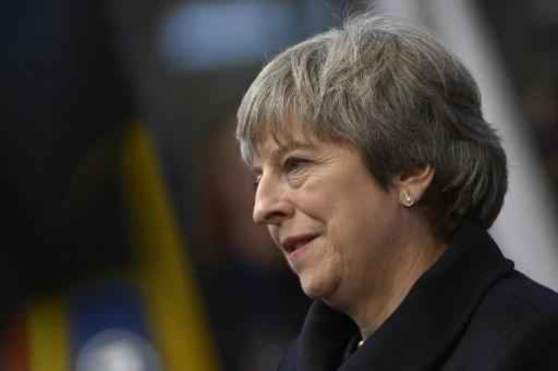 Premier May over brexit: "Niets kan de regering doen ontsporen"