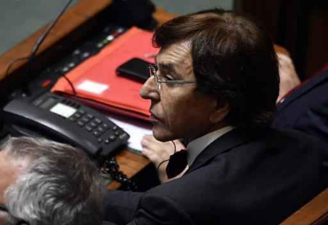 Di Rupo: "Dat Labille zich bezighoudt met Solidaris"