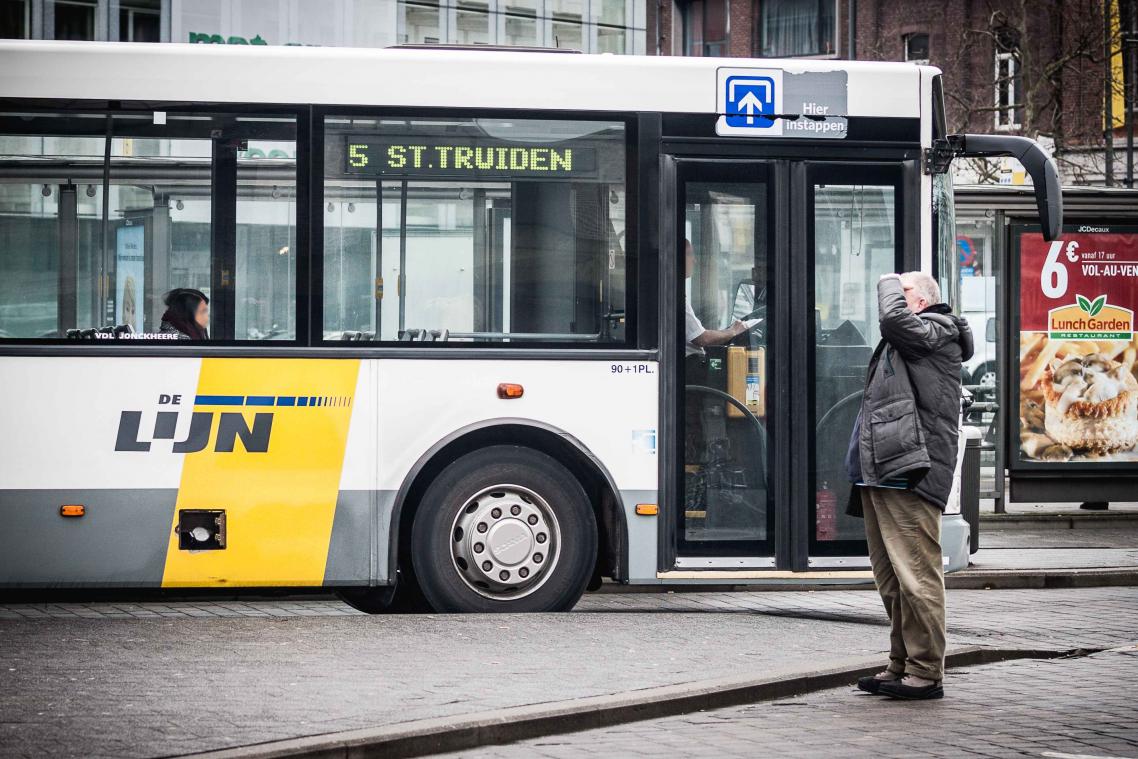 Nationale betoging verstoort dienstverlening De Lijn