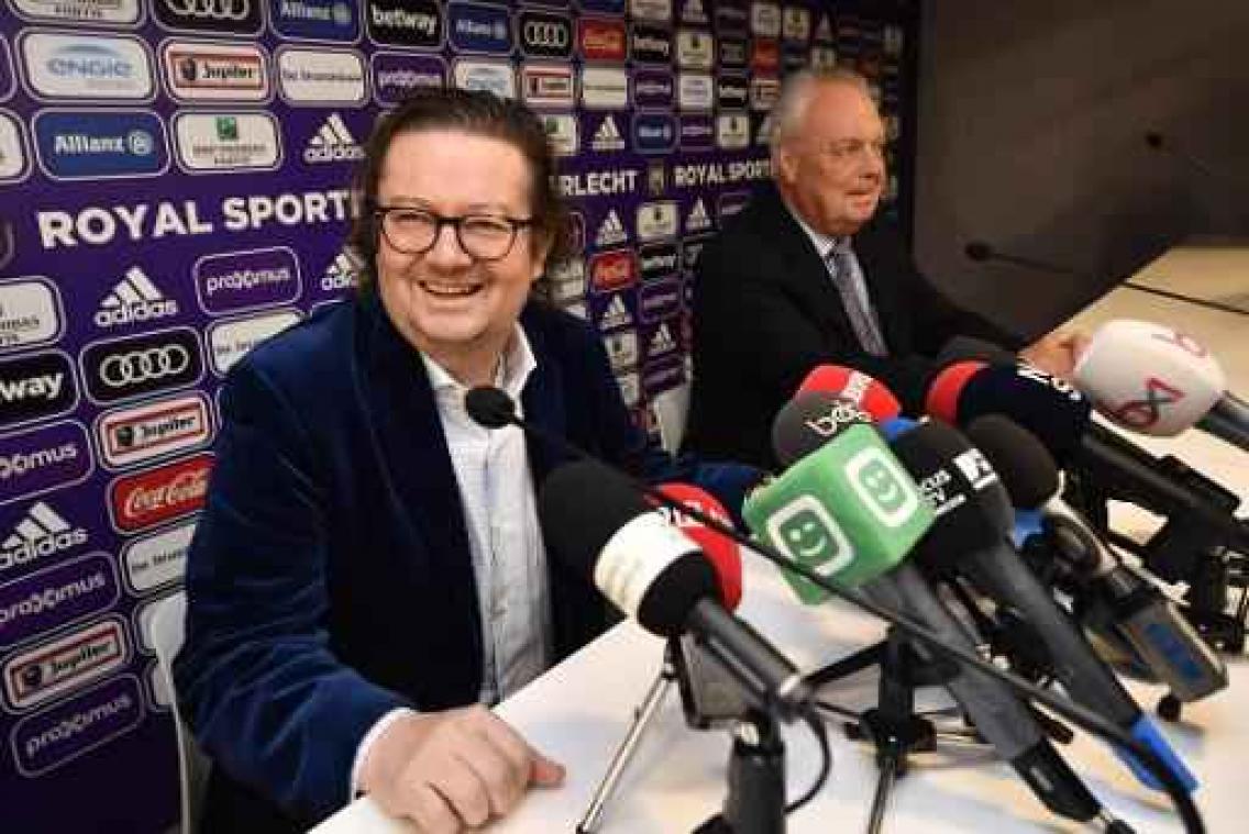 Marc Coucke volgt op 1 maart Roger Vanden Stock op als voorzitter Anderlecht