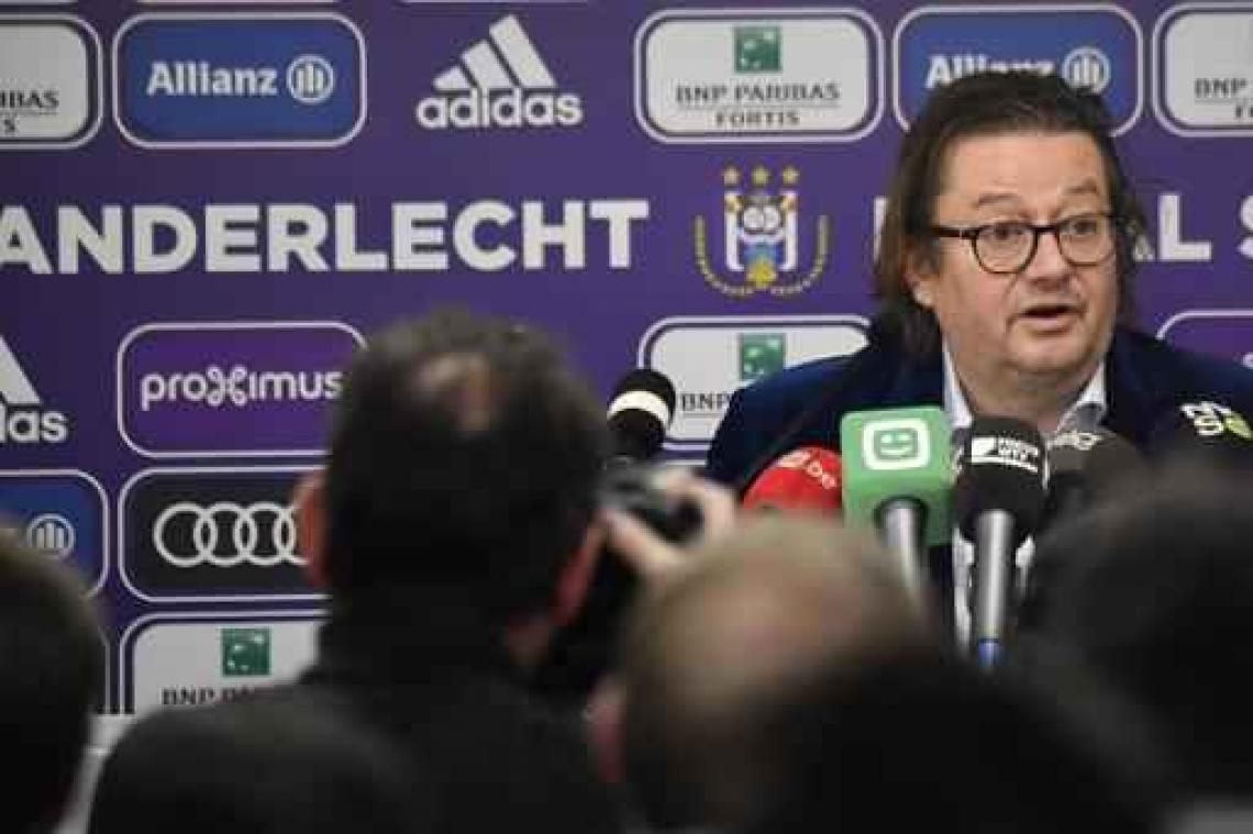 Coucke vindt dat "topclub als Anderlecht eigen stadion verdient"