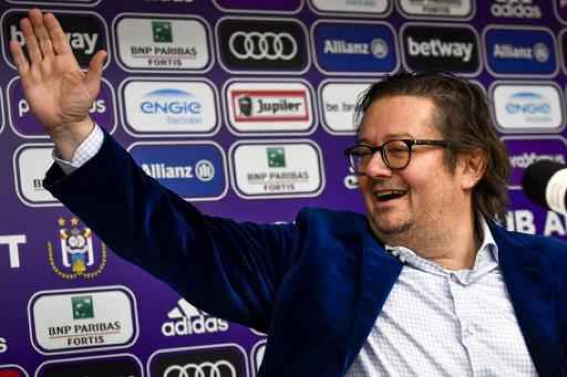 Marc Coucke "wil van Anderlecht zo groot mogelijke club maken"