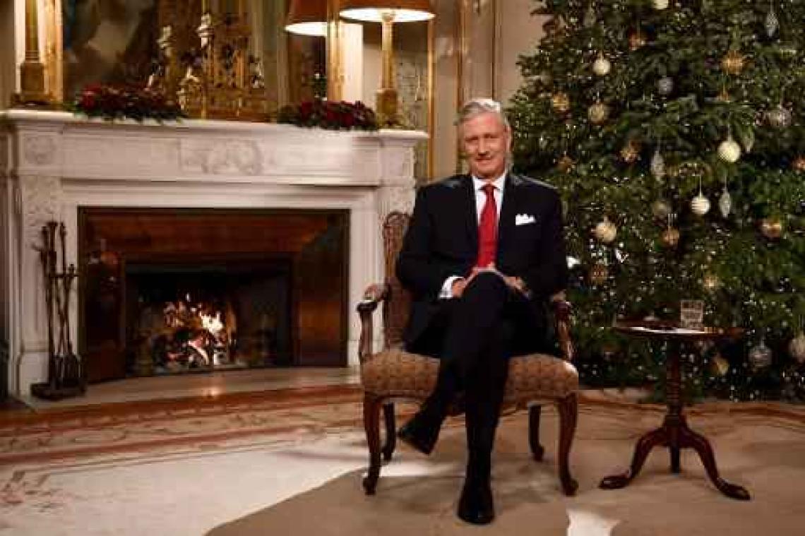 Koning Filip verspreidt kerstboodschap ook op sociale media