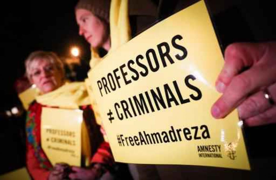 Executie dreigt voor VUB-prof in Iran - Doodvonnis tegen Zweeds-Iraanse wetenschapper bevestigd