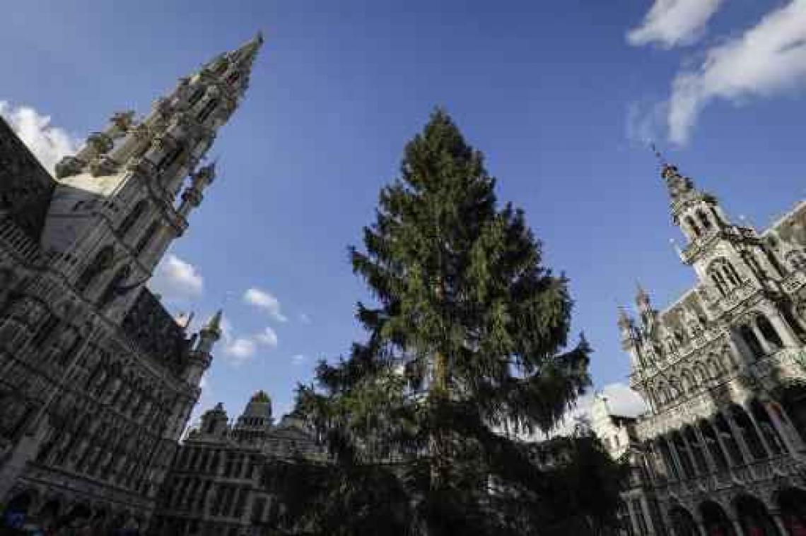 Kindje Jezus verdwenen uit kerststal op Brusselse Grote Markt