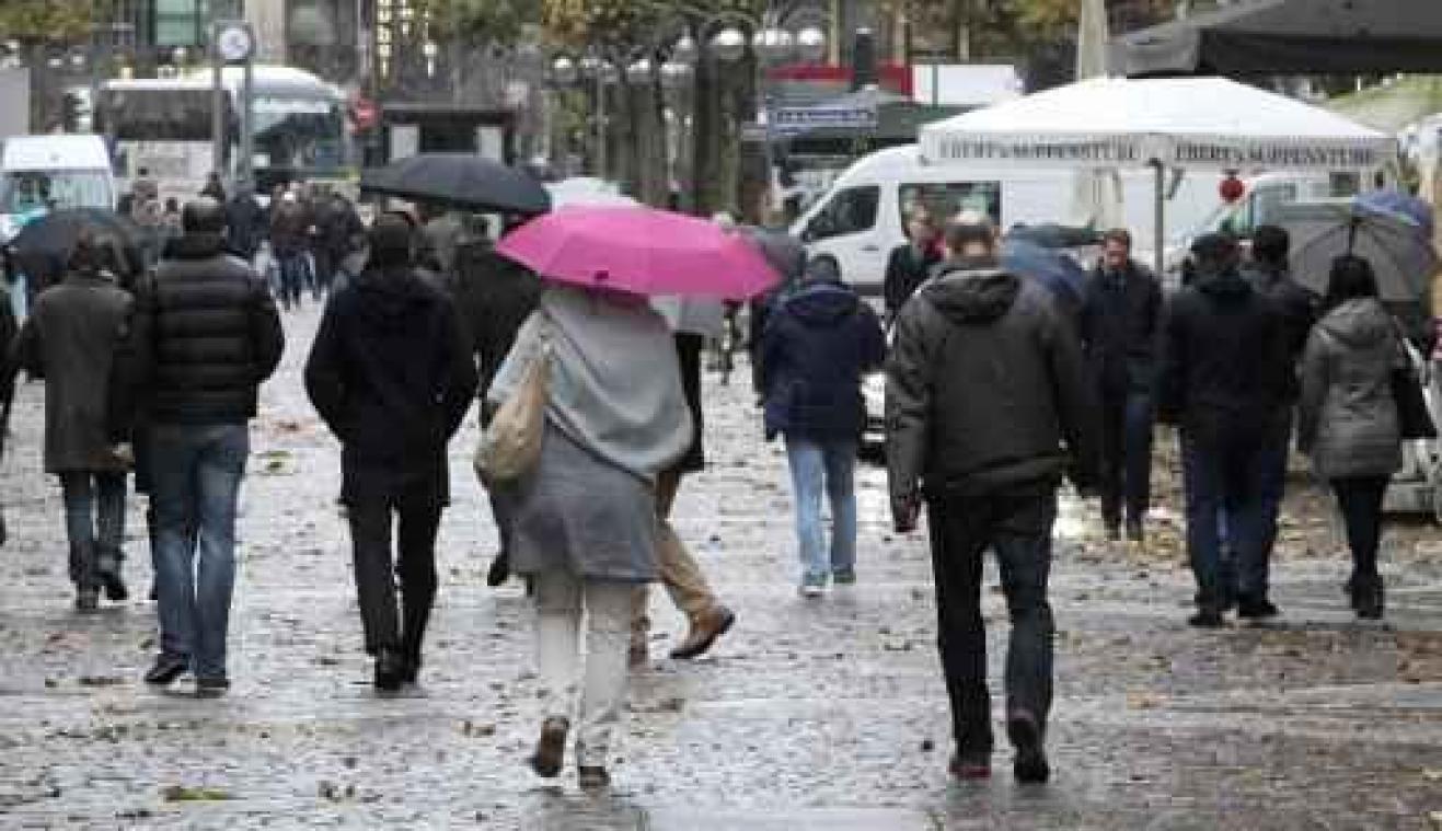 Weerbericht: regenachtig eindejaarsweekend op komst