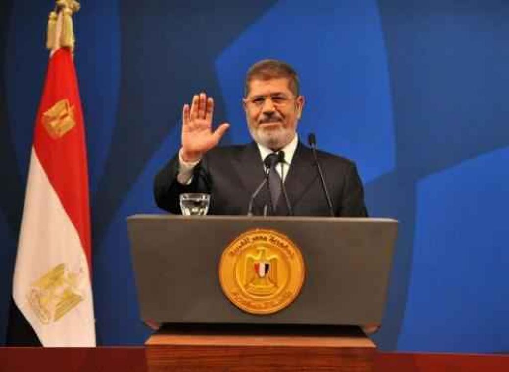 Egyptische ex-president Morsi veroordeeld tot drie jaar cel