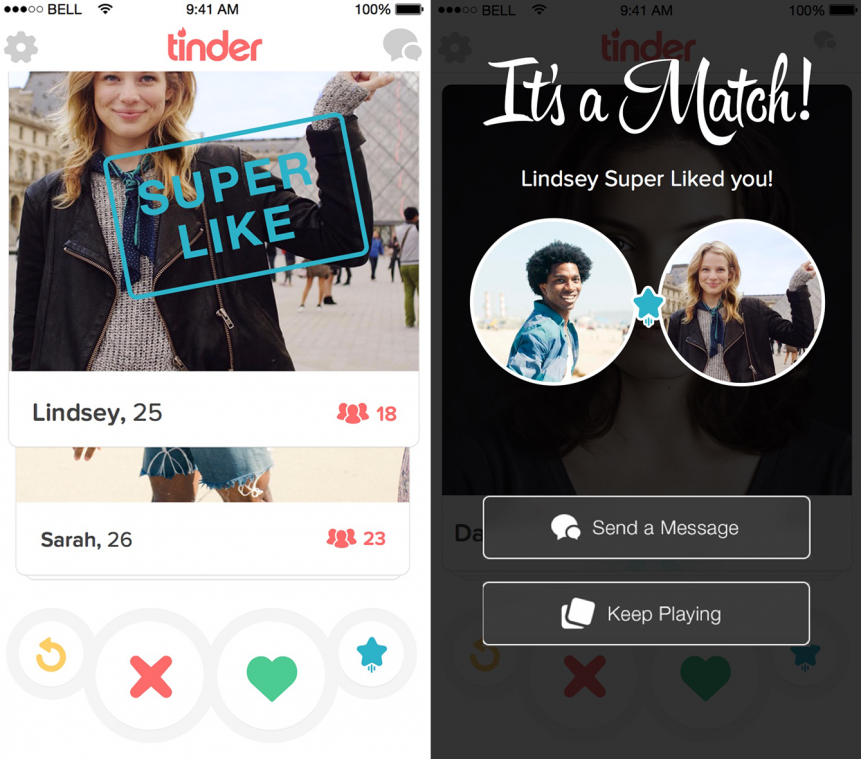 Nieuw in Tinderland: de Superlike