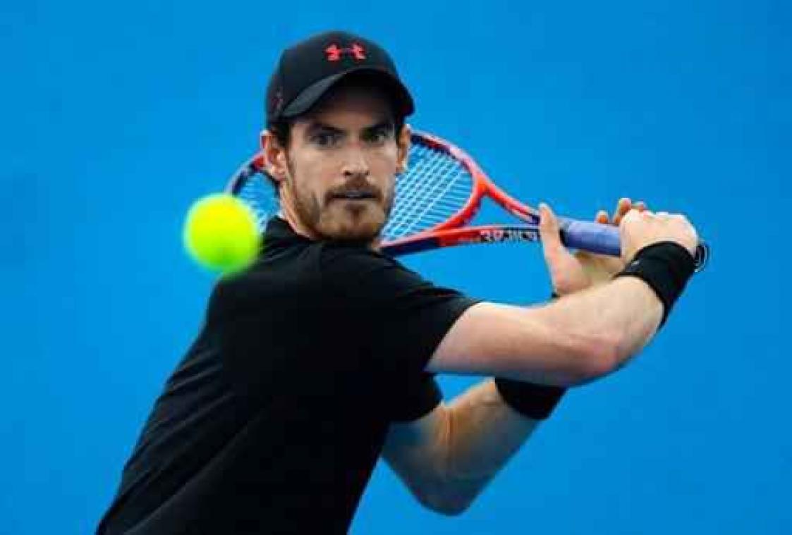 ATP Brisbane: Andy Murray aan de kant met heupblessure