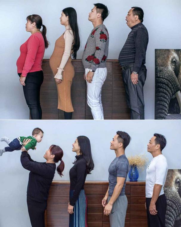 Chinese familie ondergaat indrukwekkende transformatie